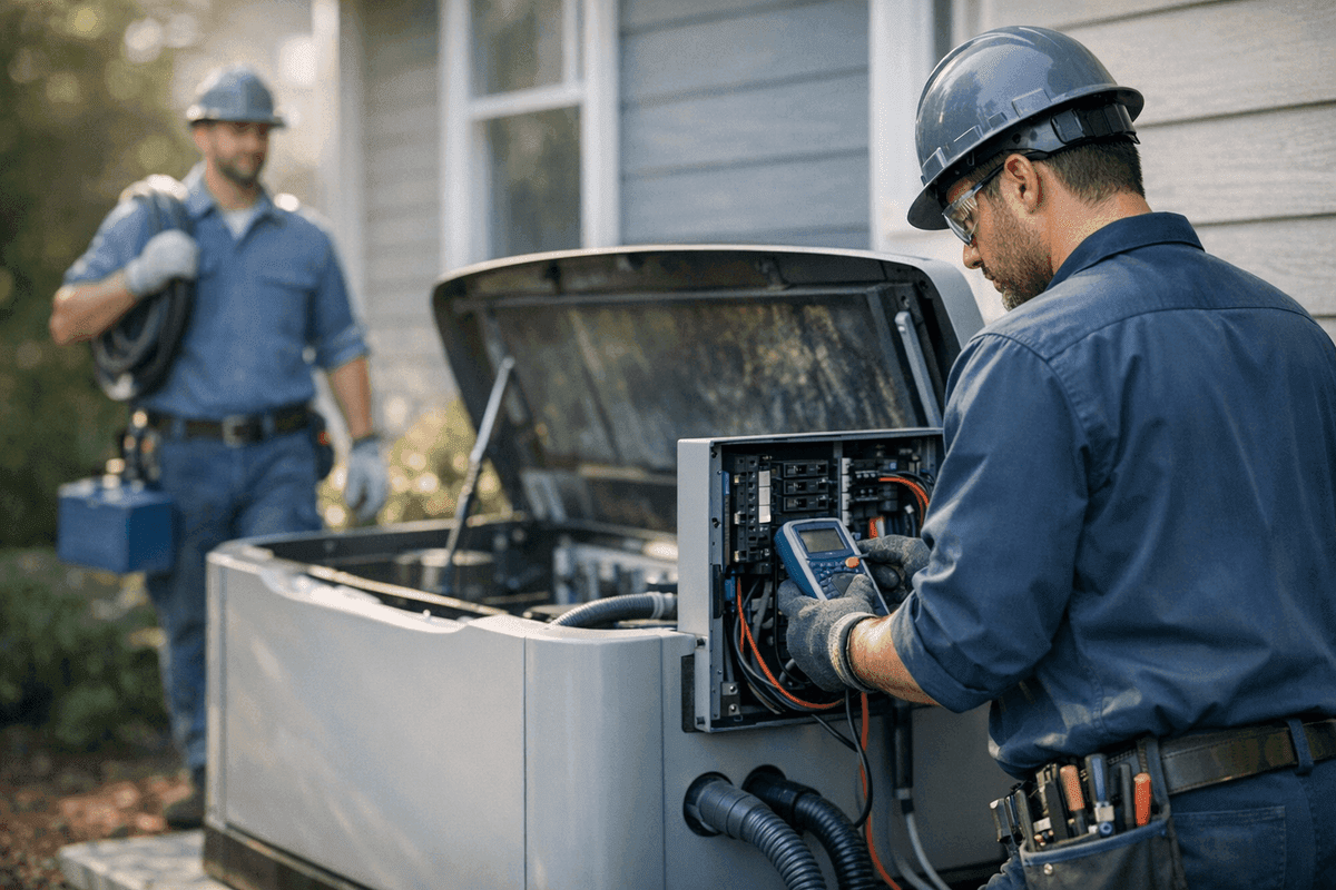 Backup Generators service by TXC Electric
