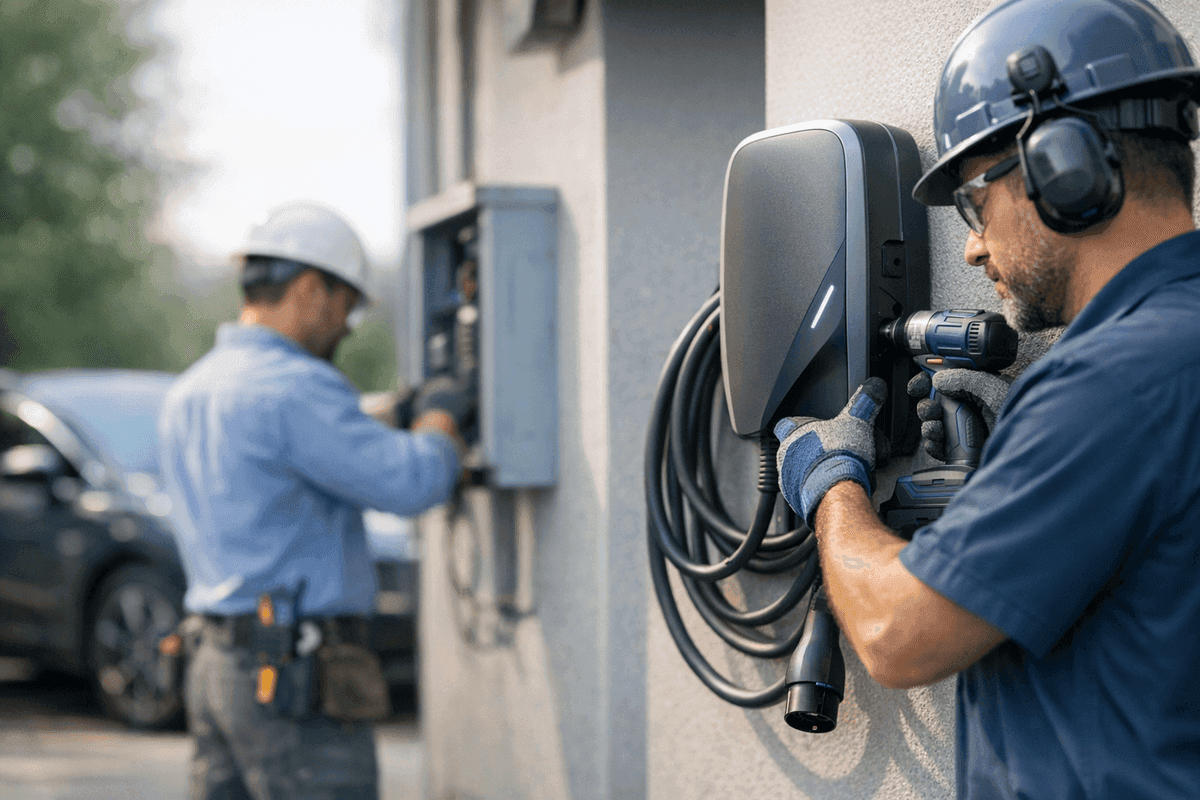 EV Chargers service by TXC Electric