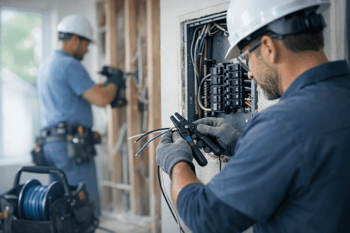 Rewiring service by TXC Electric